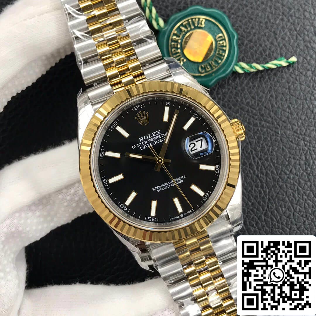Rolex Datejust M126333-0014 41mm Jubilee cinturino VS Fabbrica acciaio inossidabile