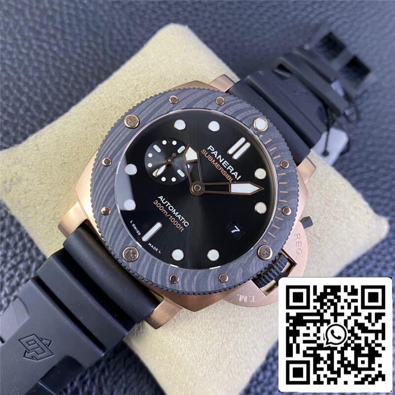 SBF Panerai Submersible PAM01070 1:1 edizione migliore VS Fabbrica quadrante nero