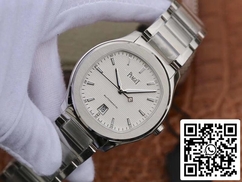 Piaget Polo' S G0A41001 acciaio inossidabile 42mm MKS Fabbrica 1:1 Mejor Edición Suiza ETA1110 Esfera texturizada blanca