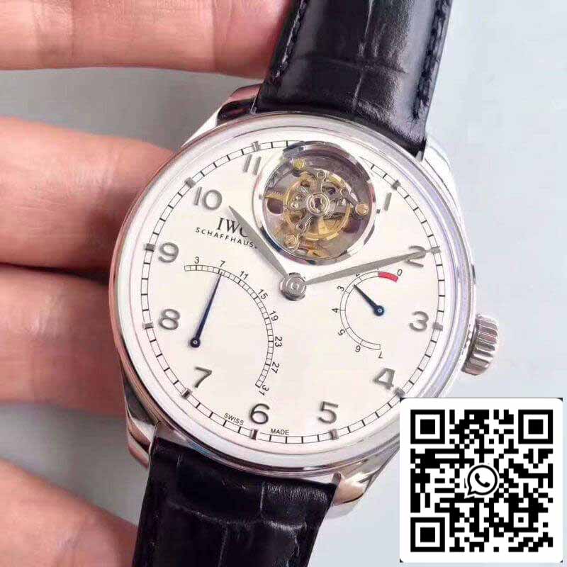 IWC Portuguese Tourbillon IW504601 YL Fabbrica 1:1 Best Edition Swiss Tourbillon White Dial