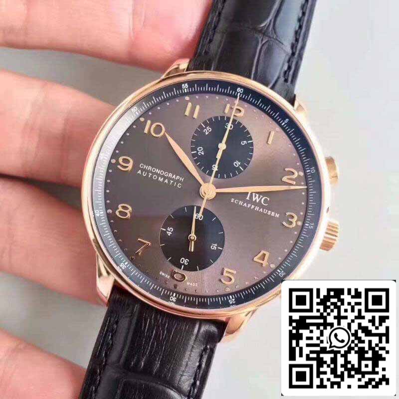 IWC Portuguese Chronograph IW371482 ZF Fabbrica 1:1 Best Edition Swiss ETA79350