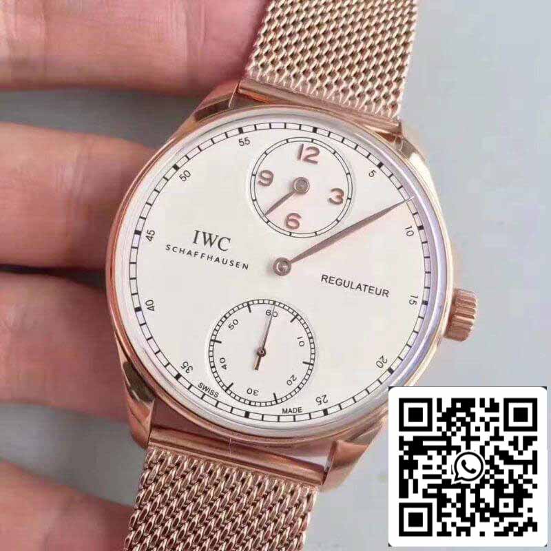 IWC Portuguese IW544402 YL Fabbrica 1:1 Best Edition Swiss ETA98245 White Dial