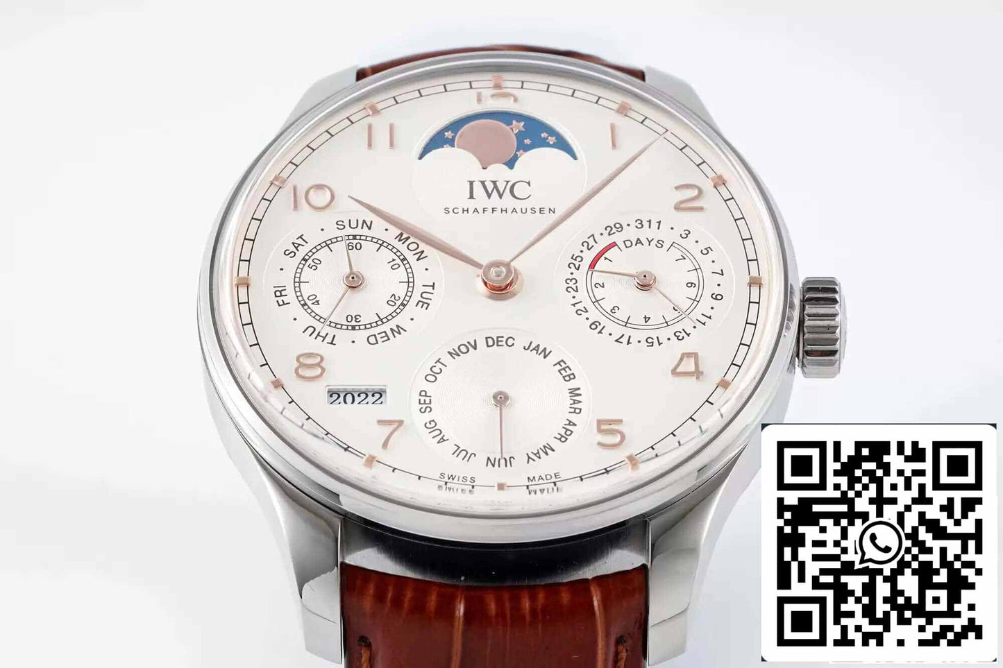 IWC Portuguese Perpetual Calendar IW503307 1:1 edizione migliore APS Fabbrica quadrante bianco