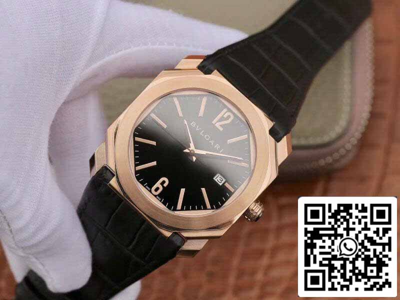 Bvlgari Octo solotempo 102485 BG041BBSPGVD Relojes para hombre 1:1 edizione migliore Swiss Automatic BVL 193