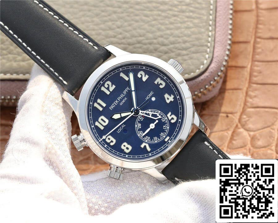 Patek Philippe Calatrava 5524G-001 1:1 edizione migliore GR Fabbrica quadrante blu