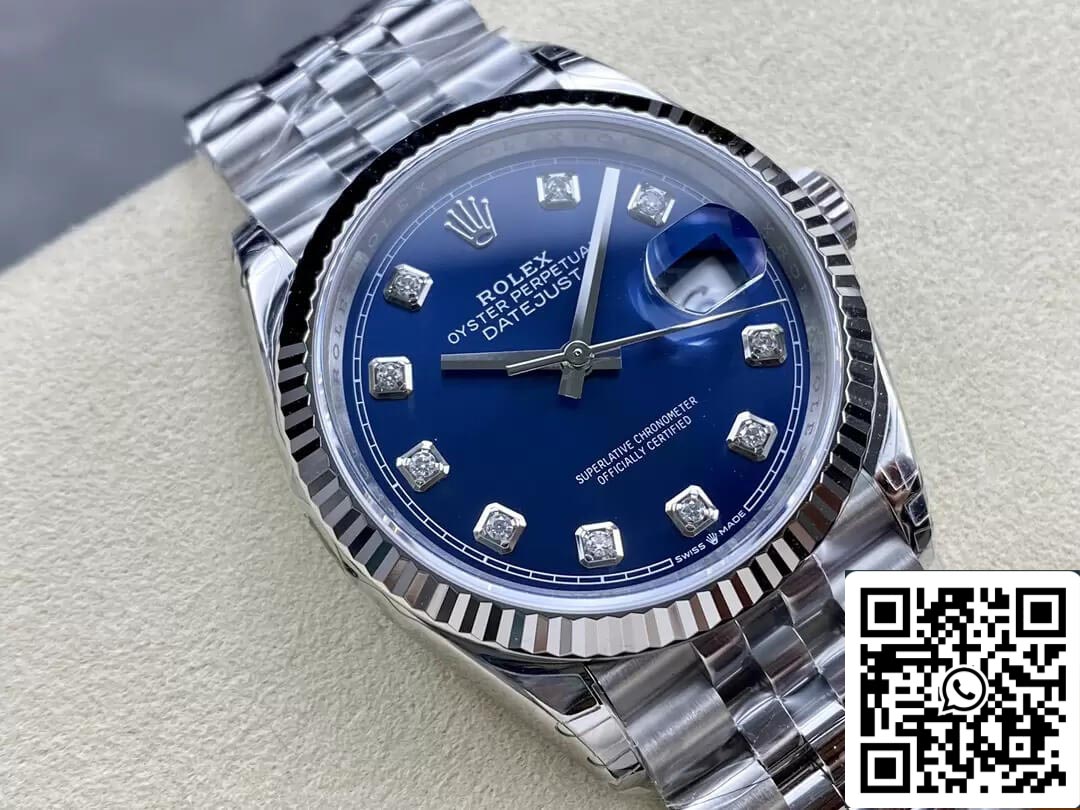 Rolex Datejust M126234-0037 36MM 1:1 edizione migliore VS Fabbrica Diamond quadrante