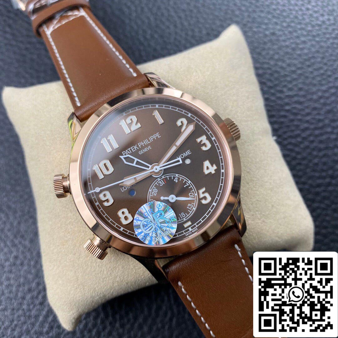 Patek Philippe Calatrava 5524R-001 1:1 edizione migliore GR Fabbrica Brown quadrante