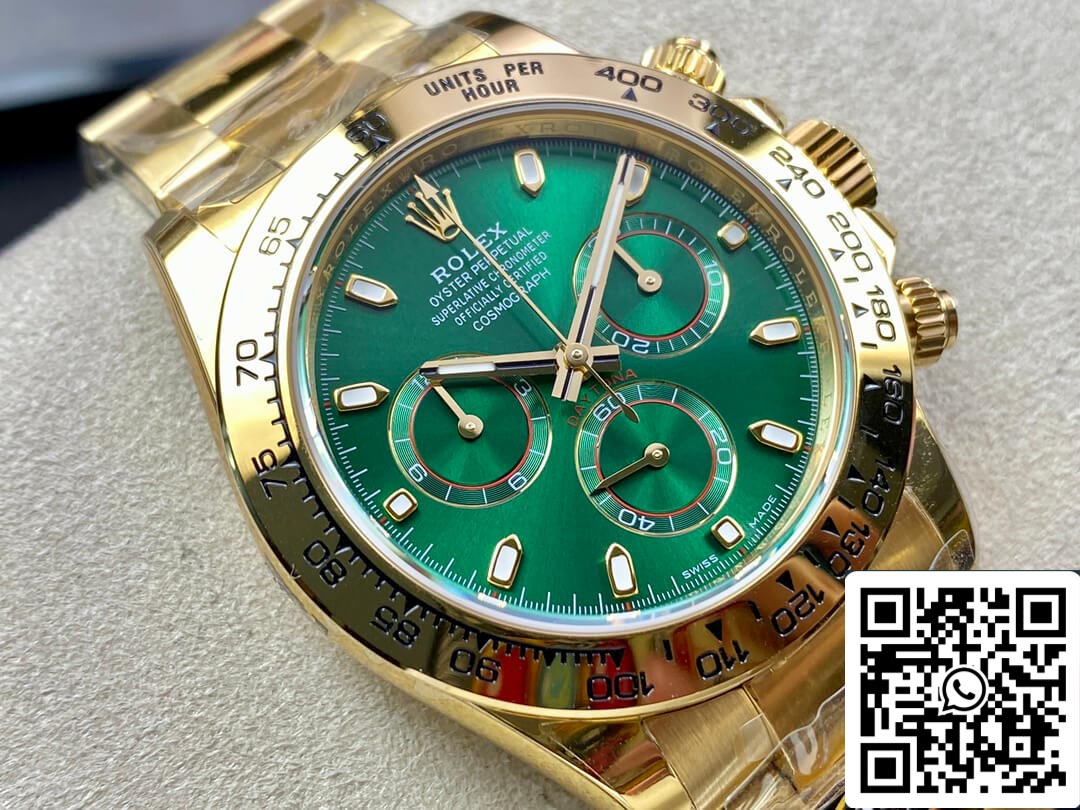 Rolex Daytona M116508-0013 1:1 edizione migliore BT Fabbrica quadrante verde