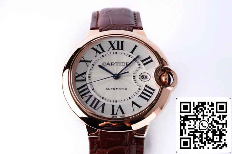 replica Ballon Bleu De Cartier 42MM WGBB0030 AF Fabbrica Rosa Oro Cassa