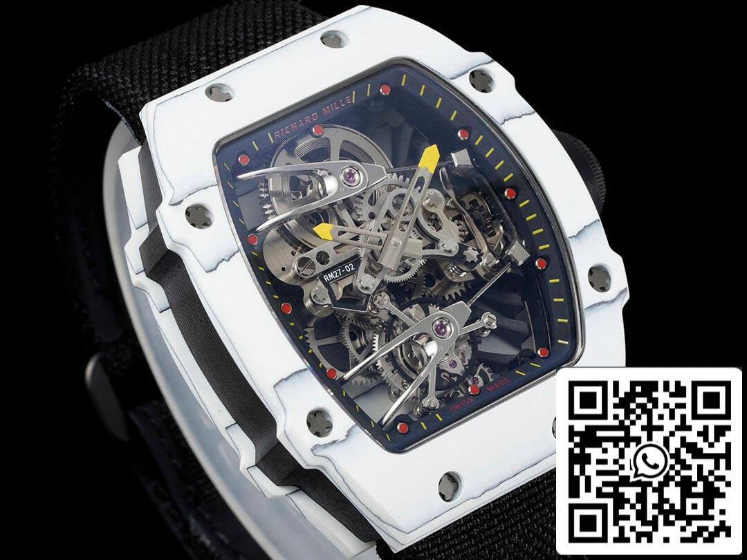 Richard Mille RM27-02 Rafael Nadal Tourbillon 1:1 Best Edition RM Fabbrica Black cinturino