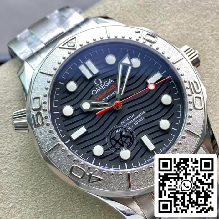 Omega Seamaster Diver 300M 210.30.42.20.01.002 1:1 edición mejor VS Fabbrica quadrante nero