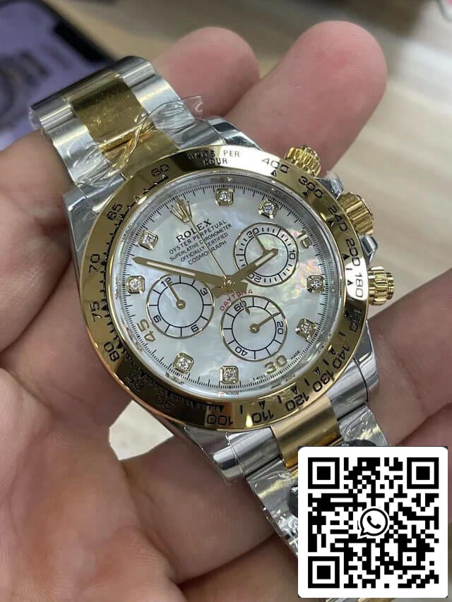 Rolex Daytona M116503-0007 1:1 edizione migliore BT Fabbrica Mother-Of-Pearl quadrante