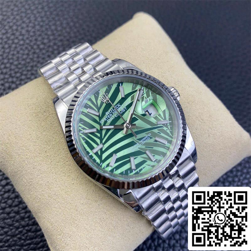Rolex Datejust M126234-0047 36MM 1:1 edizione migliore VS Fabbrica quadrante verde