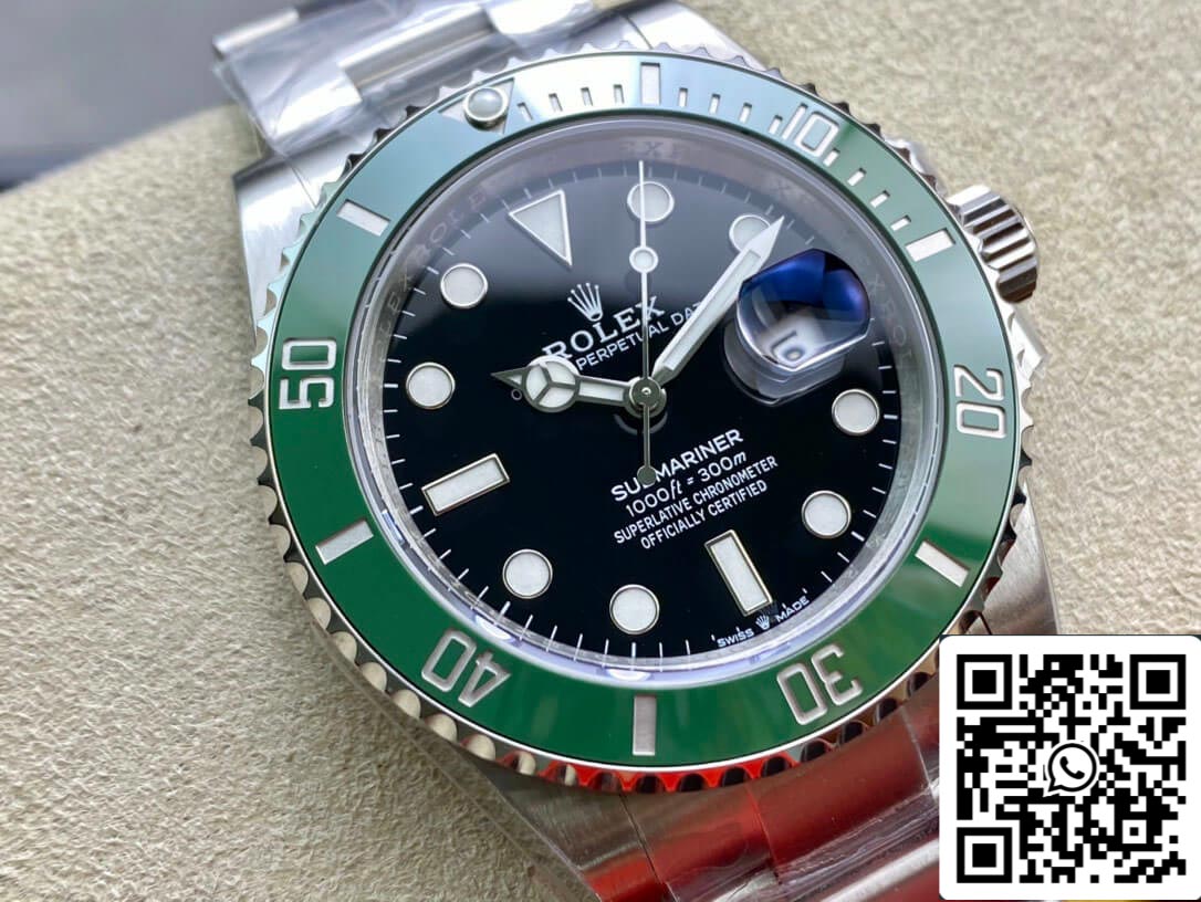 Rolex Submariner M126610LV-0002 Kermit VS Fabbrica quadrante nero