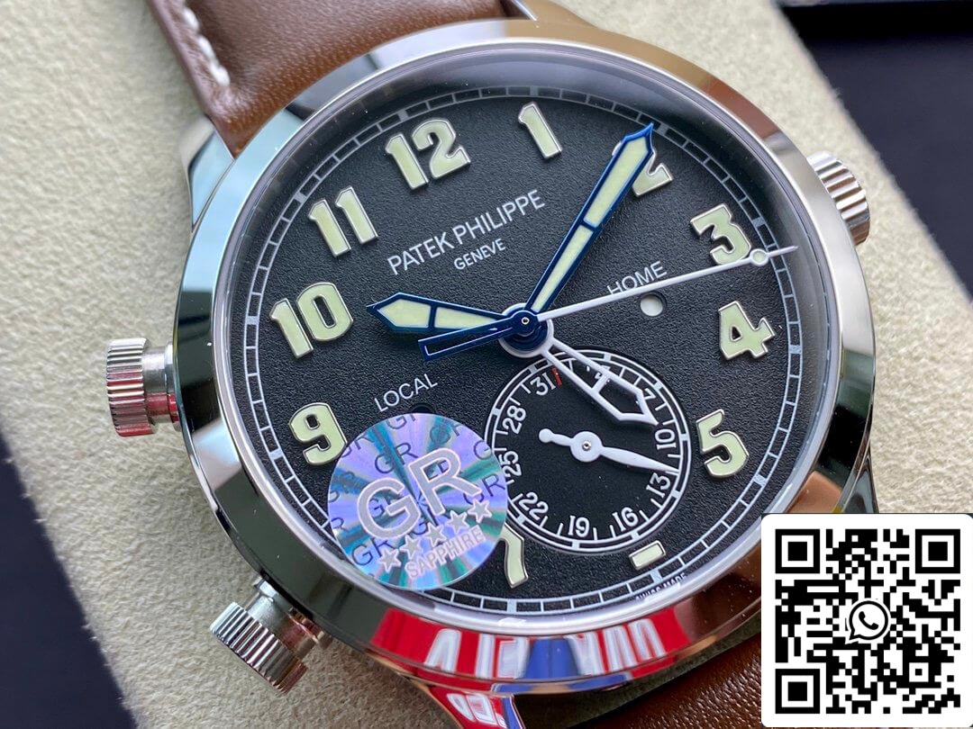 Patek Philippe Calatrava 5524G-001 1:1 edizione migliore GR Fabbrica V2 Brown cinturino