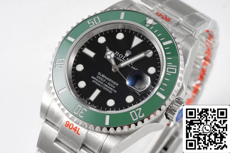Rolex Submariner Date M126610LV-0002 41MM 1:1 Best Edition ROF Fabbrica Black Dial Swiss ETA2824