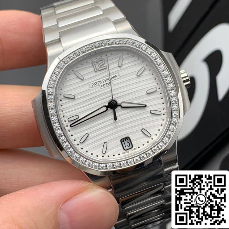 Patek Philippe Nautilus 7118/1200A-010 1:1 edición mejorada 3K Fabbrica quadrante bianco