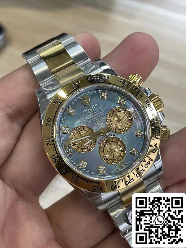 Rolex Daytona M116503-0009 1:1 edizione migliore BT Fabbrica Mother-Of-Pearl quadrante