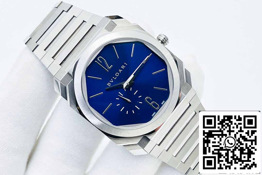 Bvlgari Octo Finissimo 103431 1:1 edición mejor BV Fabbrica quadrante blu