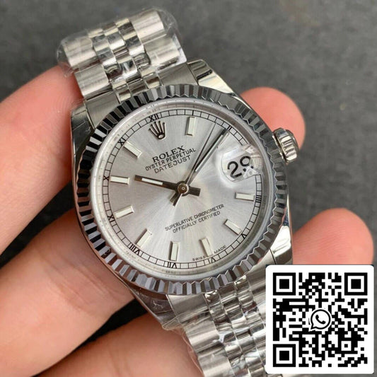 Rolex Datejust M278274-0012 1:1 edizione migliore GS Fabbrica quadrante argento