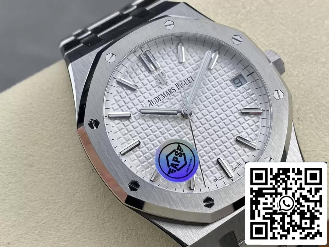Audemars Piguet Royal Oak 15500ST.OO.1220ST.04 1:1 edizione migliore APS Fabbrica quadrante bianco
