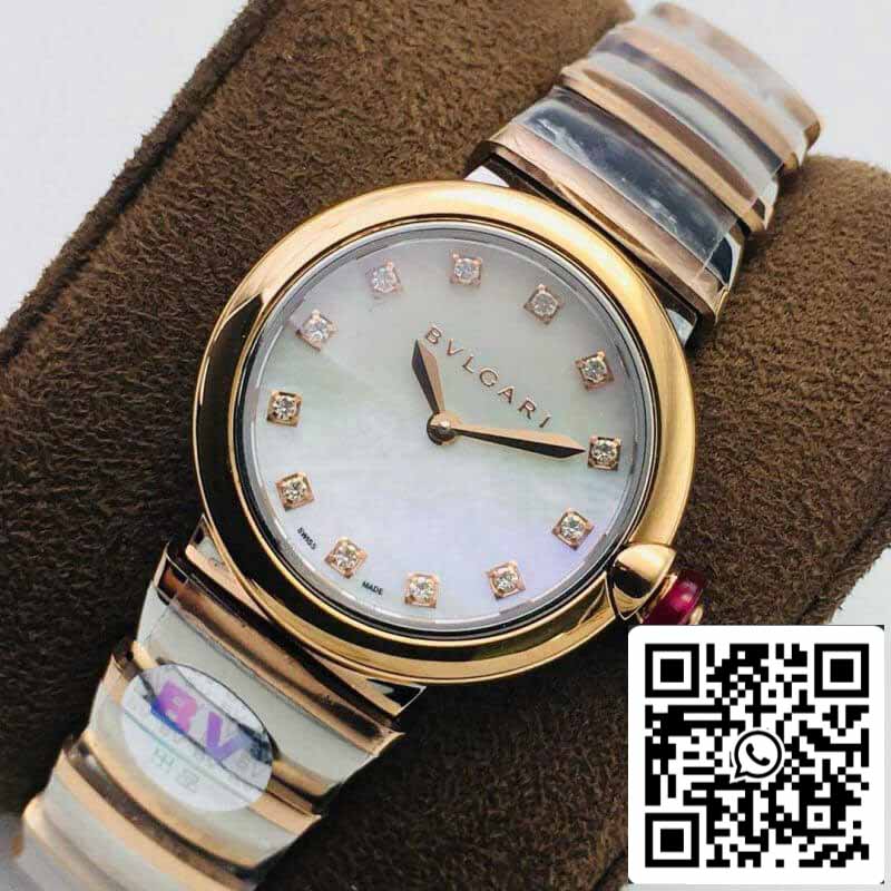 Bvlgari LVCEA 102194 1:1 edición mejor BV Fabbrica Rosa Oro Cassa