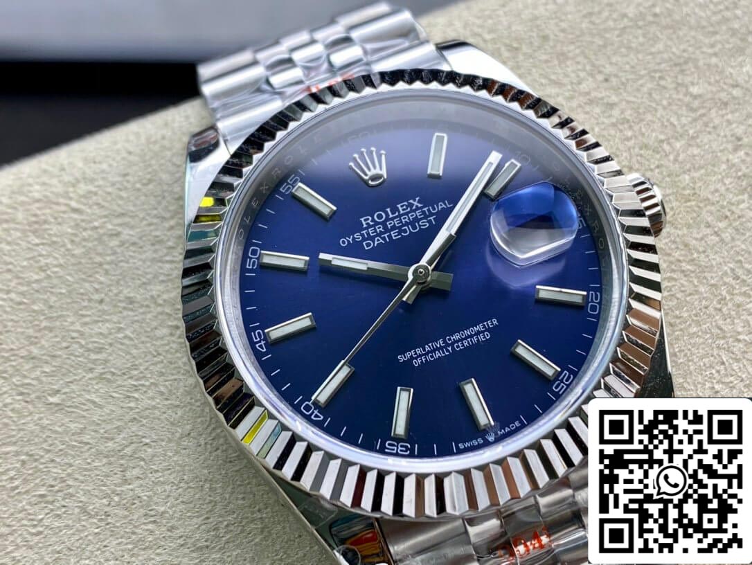 Rolex Datejust M126334-0002 1:1 edizione migliore GM Fabbrica quadrante blu