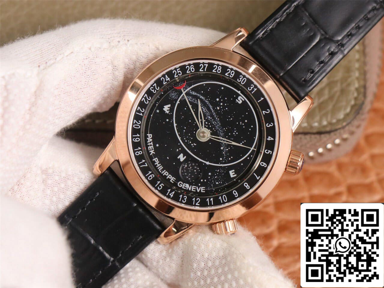 Patek Philippe Grand Complications 6102 1:1 Best Edition TW Fabbrica Black Starry Dial