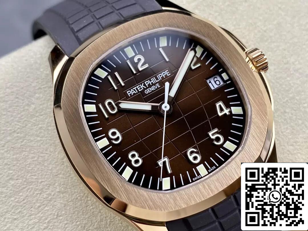 Patek Philippe Aquanaut 5167R-001 1:1 edición mayor 3K Fabbrica V2 Versione Rosa Oro