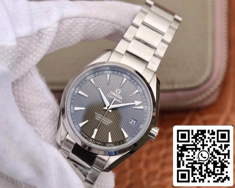 Omega Seamaster Aqua Terra 150M 231.10.42.21.02.002 VS Fabbrica 1:1 edizione migliore Swiss ETA8500 Grigio Texturizado quadrante