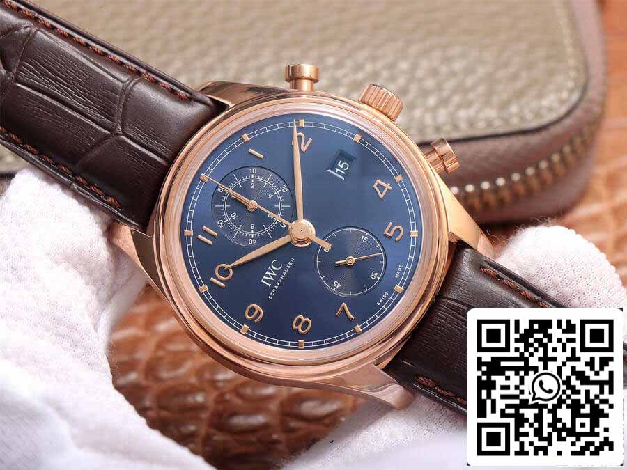 IWC Portugieser IW390305 1:1 Best Edition ZF Fabbrica Blue Dial