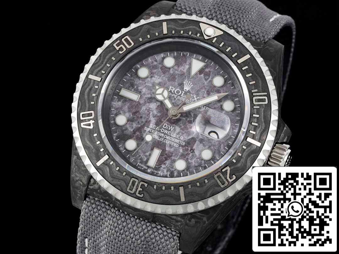 Rolex Sea-Dweller 1:1 edizione migliore Diw Fabbrica fibra di carbonio lunetta