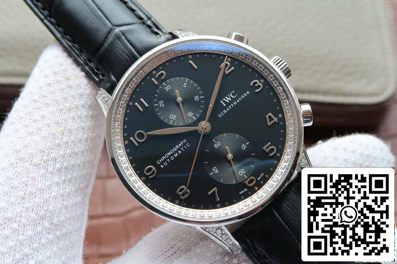 IWC Portugieser IW371440 1:1 Best Edition ZF Fabbrica Black Dial