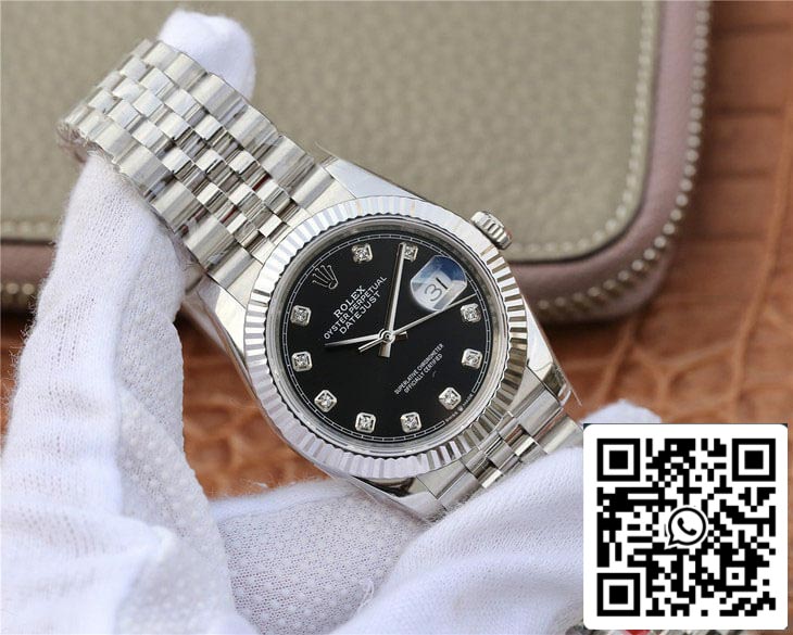 Rolex Datejust M126234-0027 1:1 edizione migliore GM Fabbrica quadrante nero