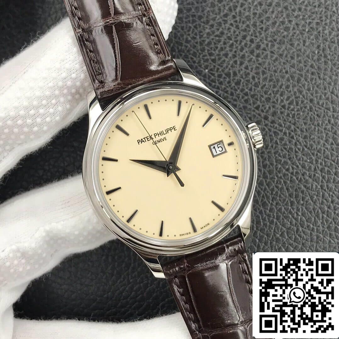 Patek Philippe Calatrava 5227G-001 1:1 edizione migliore 3K Fabbrica Pelle cinturino