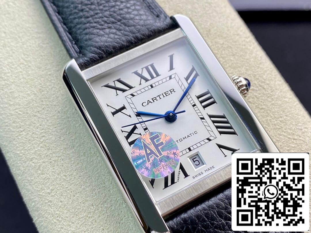 Cartier Tank WSTA0029 1:1 edizione migliore AF Fabbrica quadrante bianco