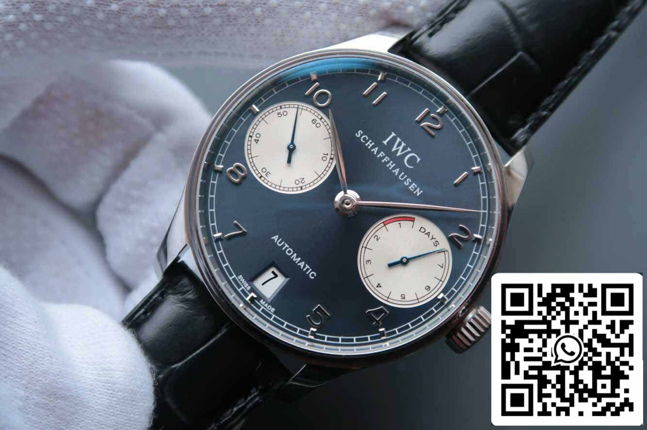 IWC Portugieser IW500112 1:1 Best Edition ZF Fabbrica V5 Esfera azul oscuro