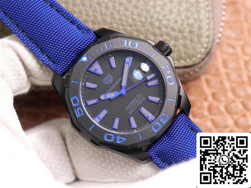 Tag Heuer Aquaracer WAY208C.RHZ4752 1:1 Best Edition V6 Fabbrica Black Dial