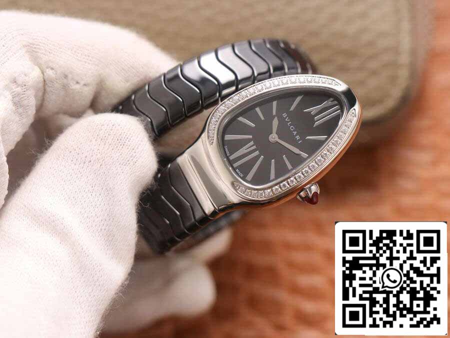 Bvlgari Serpenti 1:1 edizione migliore BV Fabbrica ceramica quadrante nero