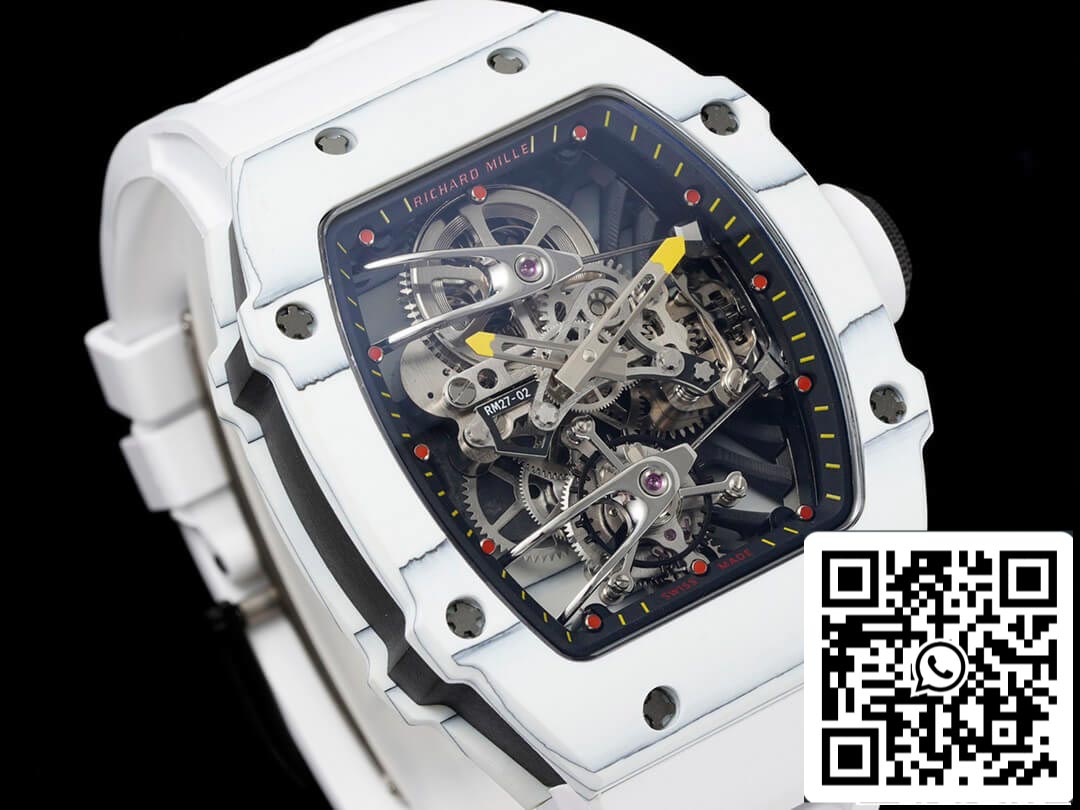 Richard Mille RM27-02 Rafael Nadal Tourbillon 1:1 Best Edition RM Fabbrica Carbon Fiber Case
