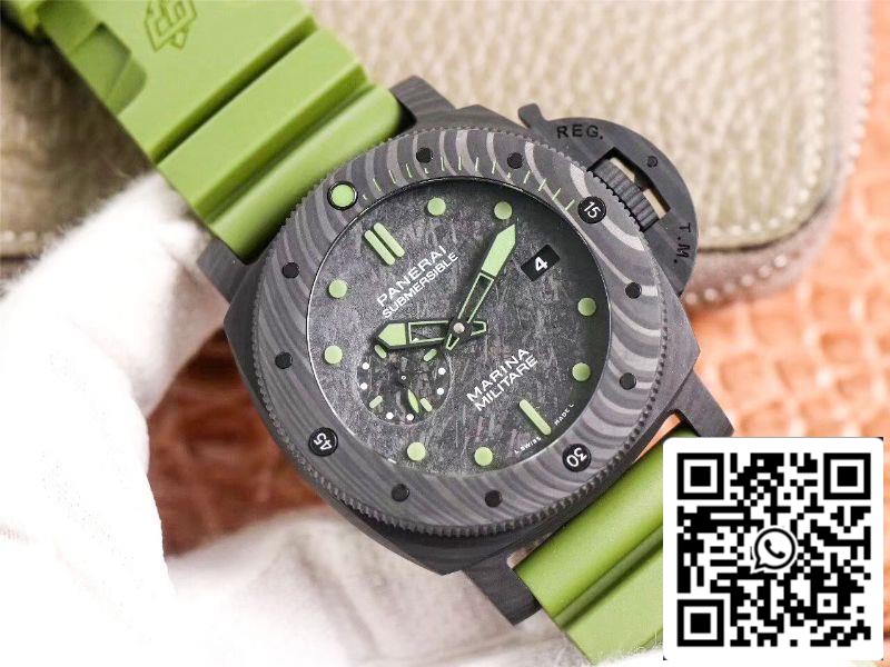 Panerai Sumergible PAM00961 1:1 edizione migliore VS Fabbrica Camo quadrante nero Swiss P.9010