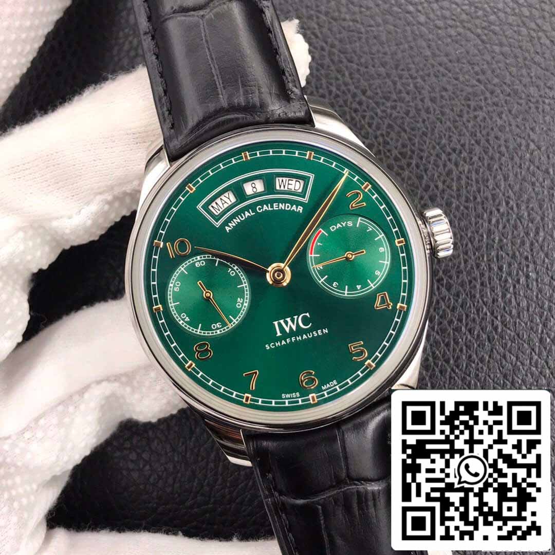 IWC Portugieser IW503510 1:1 Best Edition ZF Fabbrica Mostrador Verde