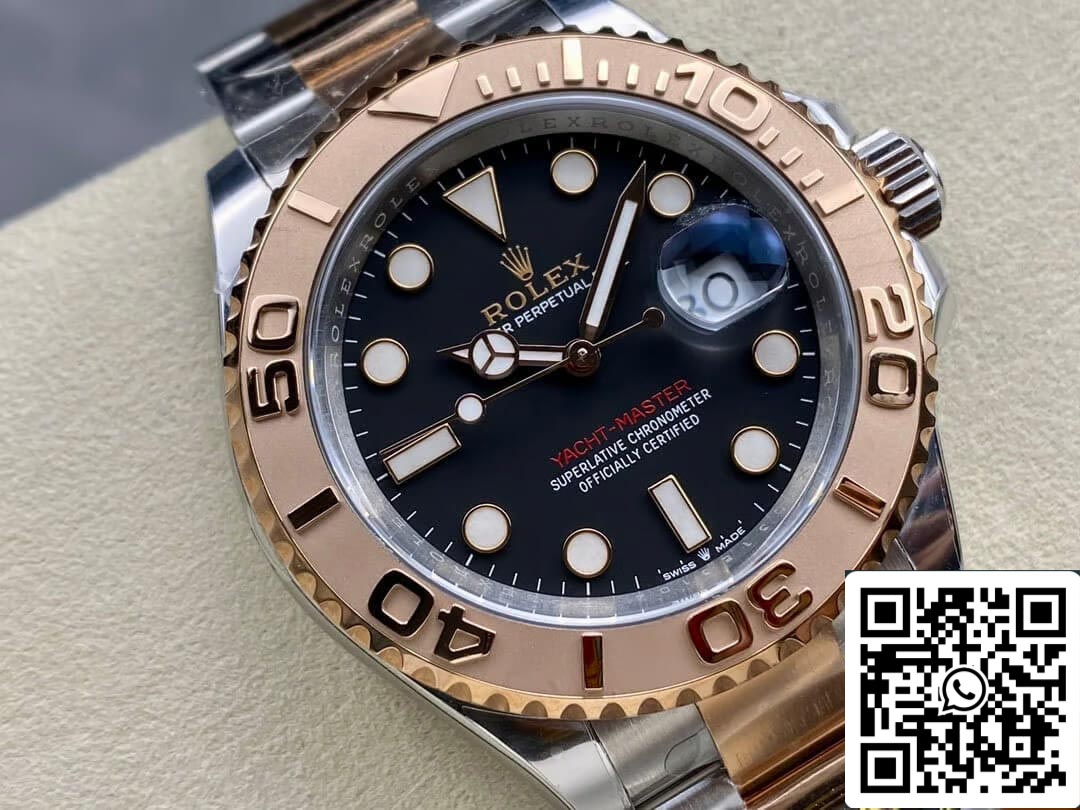 Rolex Yacht‑Master M126621-0002 1:1 edizione migliore Clean Fabbrica quadrante nero