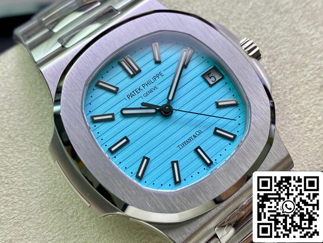 Patek Philippe Nautilus 5711/1A-018 170th Anniversary 1:1 Best Edition PPF Fabbrica Tiffany Blue Dial
