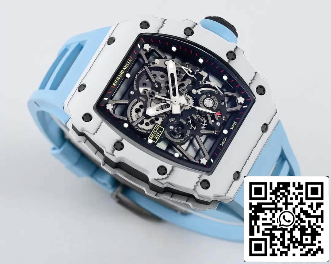 Richard Mille RM35-01 1:1 edizione migliore BBR Fabbrica Blu cinturino