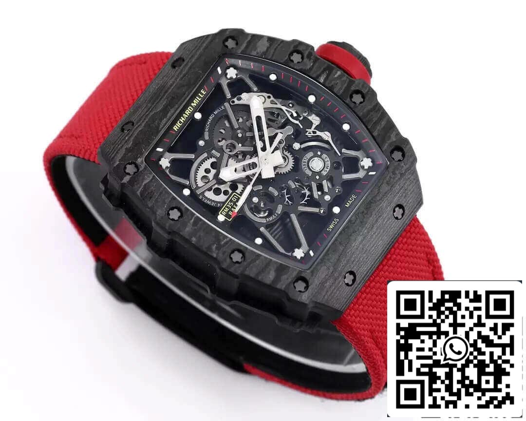 Richard Mille RM35-01 1:1 edição melhor BBR Fabbrica esquema quadrante