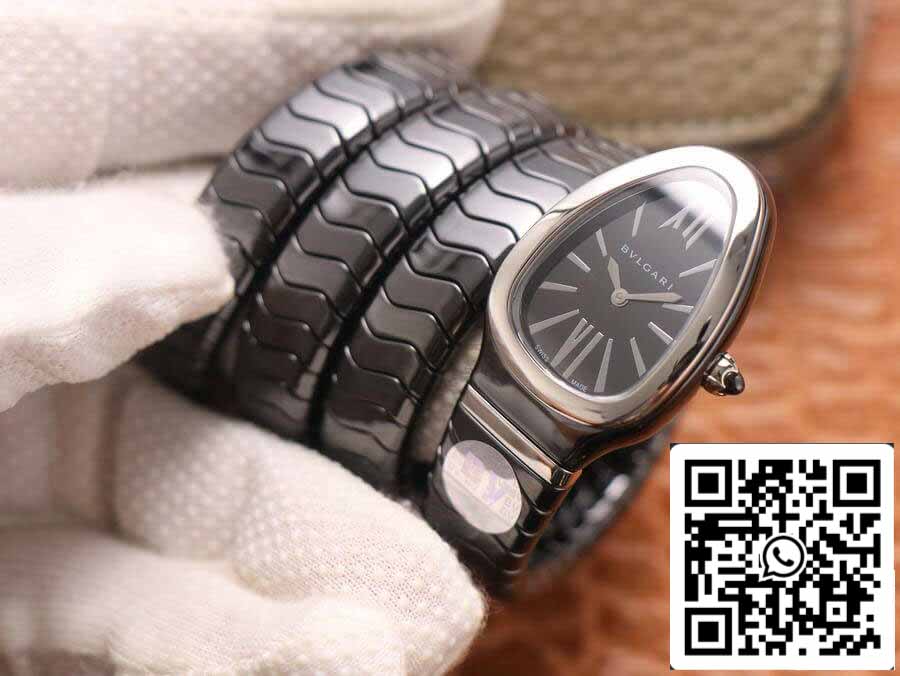 Bvlgari Serpenti 1:1 edición mejor BV Fabbrica quadrante nero