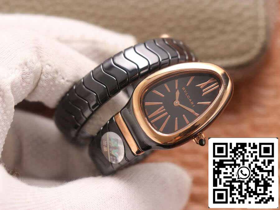 Bvlgari Serpenti 102735 1:1 edición mejor BV Fabbrica quadrante nero
