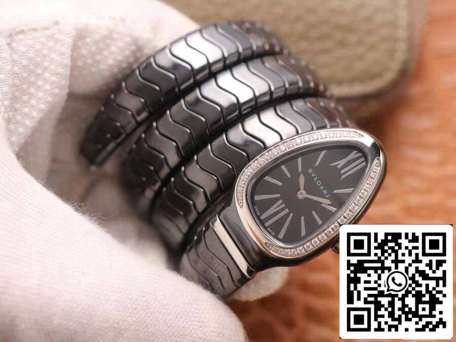Bvlgari Serpenti 1:1 edizione migliore BV Fabbrica ceramica Diamond lunetta
