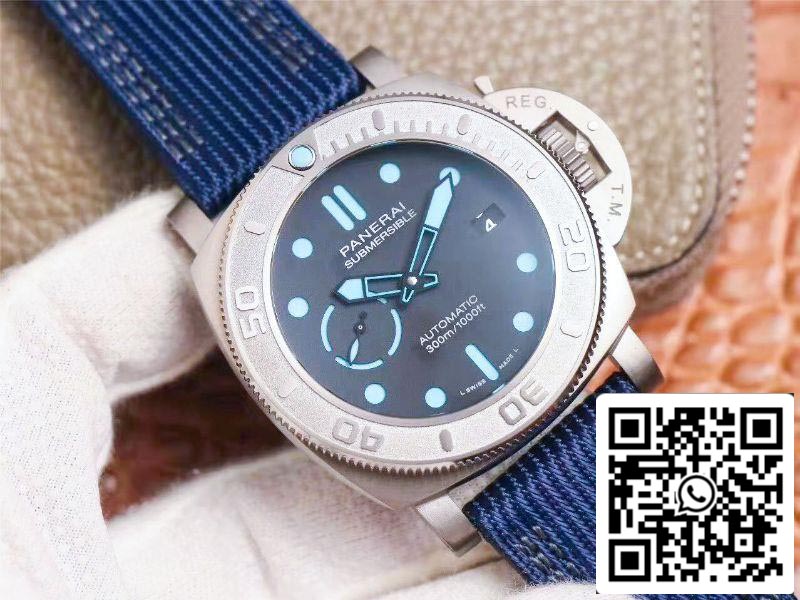 Panerai Sumergible PAM00985 VS Fabbrica 1:1 edizione migliore quadrante nero Swiss P.9010